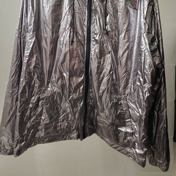 Metallic 3X Avon Hooded Jacket Y2K - Picture 12 of 12